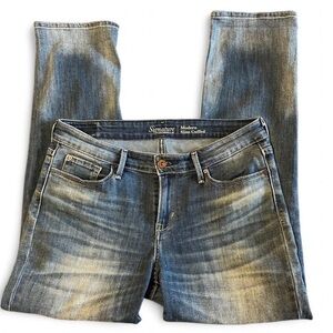 Levi’s Signature Modern Slim Cuffed Jeans Size 8